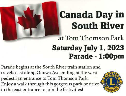 Canada Day Parade Start Time